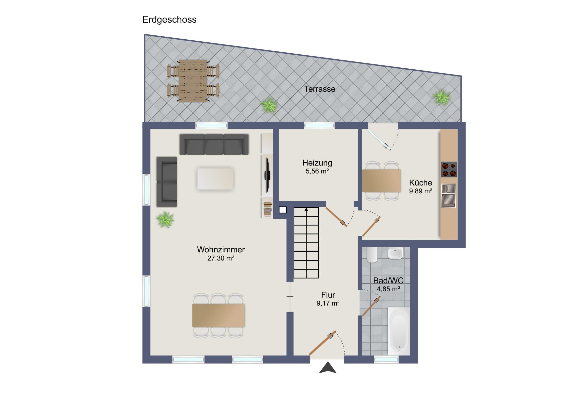 Doppelhaushälfte zum Kauf 189.000 € 5 Zimmer 133 m²<br/>Wohnfläche 100 m²<br/>Grundstück Krumbach Krumbach 86381