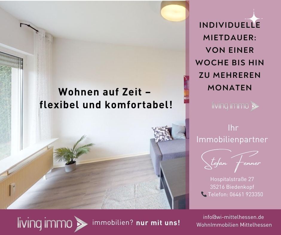 Wohnung zur Miete 980 € 3 Zimmer 54 m²<br/>Wohnfläche Hartenrod Bad Endbach / Hartenrod 35080