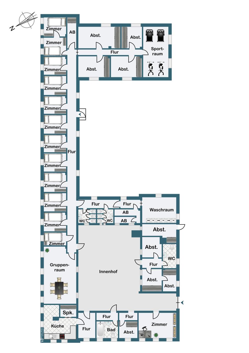 Haus zum Kauf 360.000 € 14 Zimmer 915 m²<br/>Wohnfläche 26.786 m²<br/>Grundstück Wiesenau / Kunitz Loose 15295