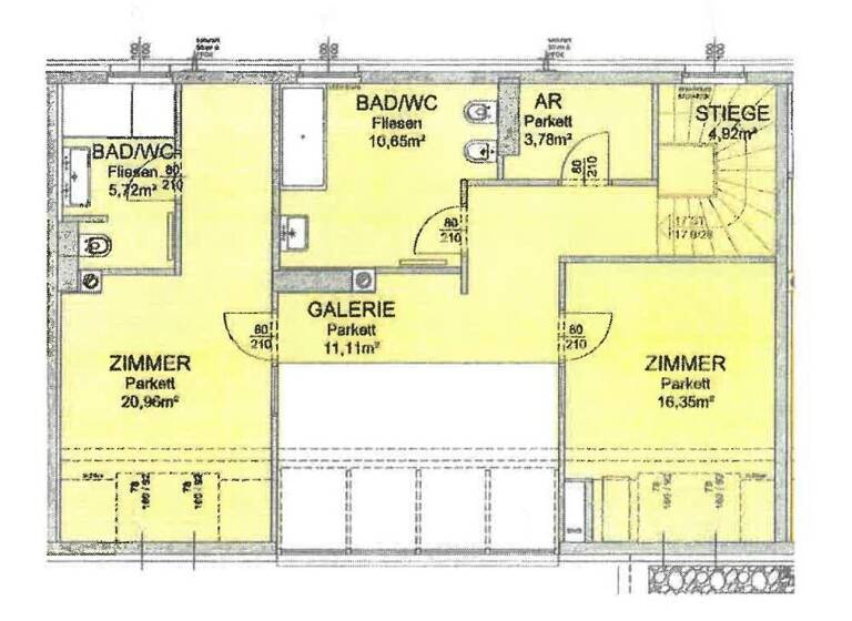 Büro zur Miete provisionsfrei 3.100 € 4 Zimmer Wien 1190