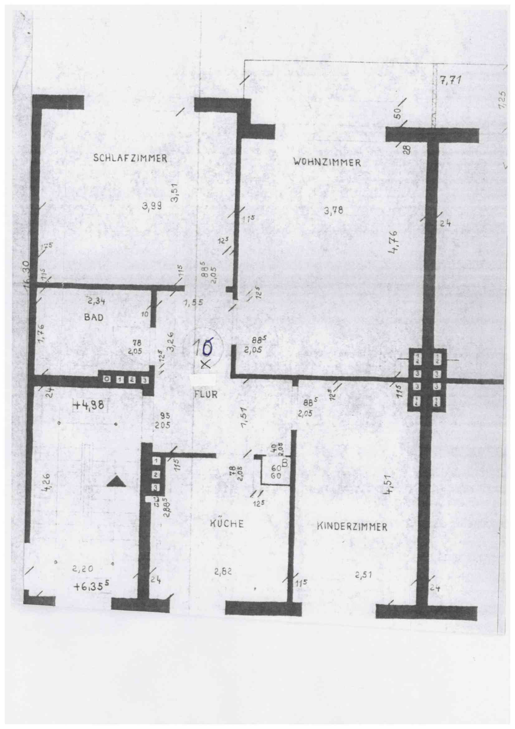 Wohnung zum Kauf 117.900 € 3 Zimmer 62 m²<br/>Wohnfläche Lesum Bremen 28717