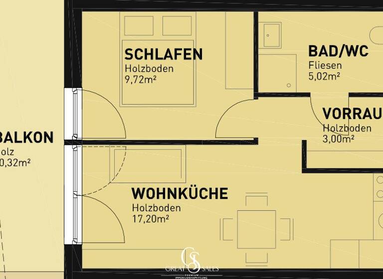 Wohnung zur Miete 472 € 2 Zimmer 35 m² 5. Geschoss frei ab 01.06.2026 Olga-Rudel-Zeynek-Gasse Straßgang Graz,16.Bez.:Straßgang 8054