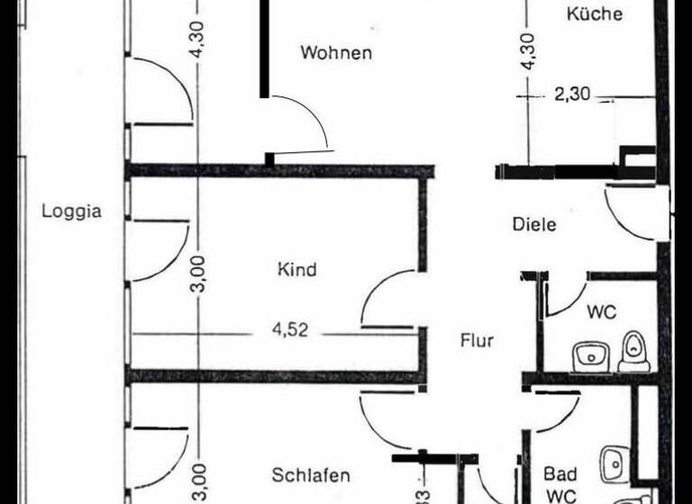 Wohnung zum Kauf provisionsfrei 339.000 € 3,5 Zimmer 91 m² 2. Geschoss Junkersdorf Köln 50858