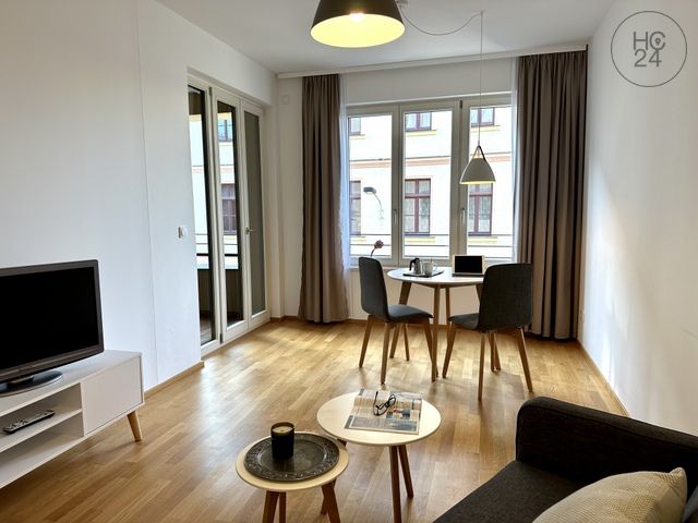 Wohnung zur Miete Wohnen auf Zeit 1.050 € 2 Zimmer 44 m²<br/>Wohnfläche 01.04.2025<br/>Verfügbarkeit Zentrum - Südost Leipzig 04103