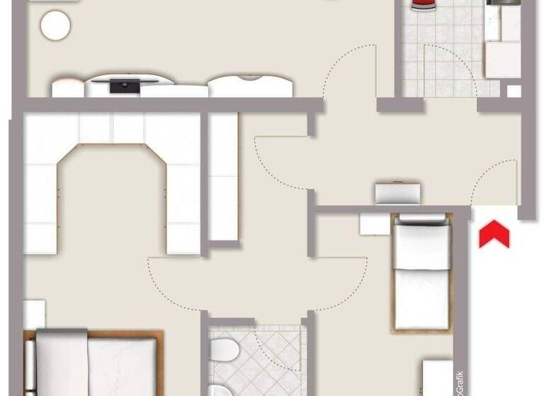 Wohnung zum Kauf 145.000 € 3 Zimmer 73 m² Stadtmitte Bottrop 46236