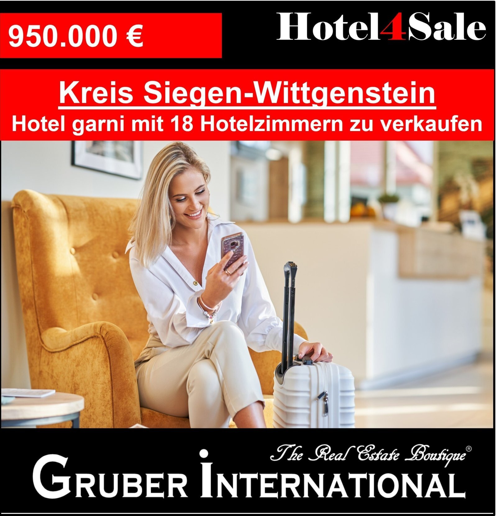 Hotel zum Kauf 950.000 € 18 Zimmer 1 m²<br/>Gastrofläche 794 m²<br/>Grundstück (Alt-) Siegen - Lindenberg Siegen 57074