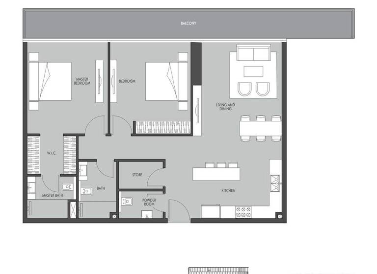 Wohnung zum Kauf provisionsfrei 417.720 € 3 Zimmer 127,7 m² Dubai 00000