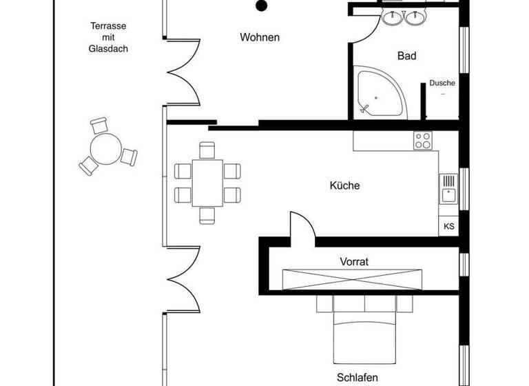 Wohnung zum Kauf 354.000 € 2 Zimmer 151,7 m² Badenweiler 79410