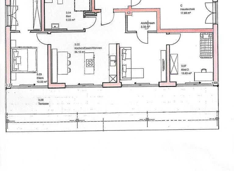Terrassenwohnung zur Miete 1.200 € 3 Zimmer 119 m² frei ab sofort Mainburg 84048
