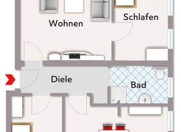Wohnung zum Kauf provisionsfrei 159.000 € 3 Zimmer 66 m² 2. Geschoss Bretzenheim 55559
