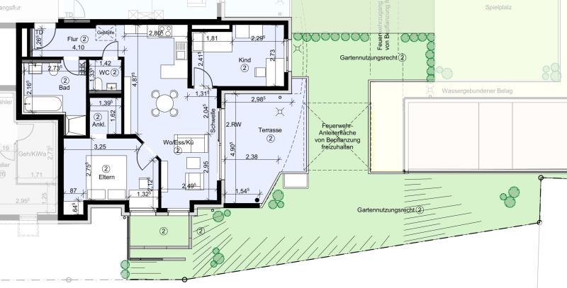 Wohnung zum Kauf provisionsfrei 419.000 € 3 Zimmer 71,7 m²<br/>Wohnfläche Jakob-Degen-Straße 48 Schorndorf - Innenstadt Schorndorf 73614