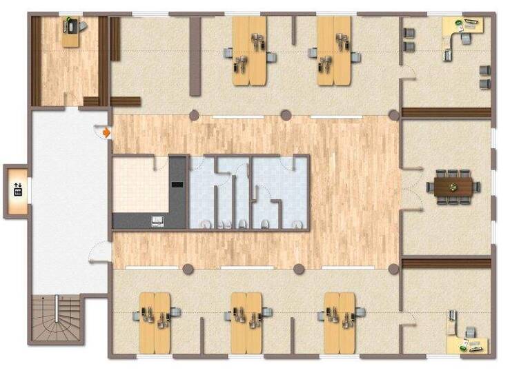 Bürofläche zur Miete 3.680 € 270,4 m² Bürofläche Keferloh Grasbrunn / Keferloh 85630
