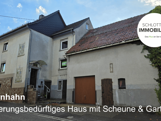Einfamilienhaus zum Kauf provisionsfrei 89.000 € 9 Zimmer 117 m² 360 m² Grundstück frei ab 01.11.2026 Ebernhahn 56424