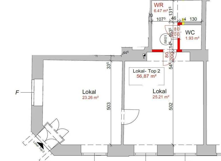 Ladenfläche zum Kauf 2.550 € 2 Zimmer Hasnerstraße Wien 1160