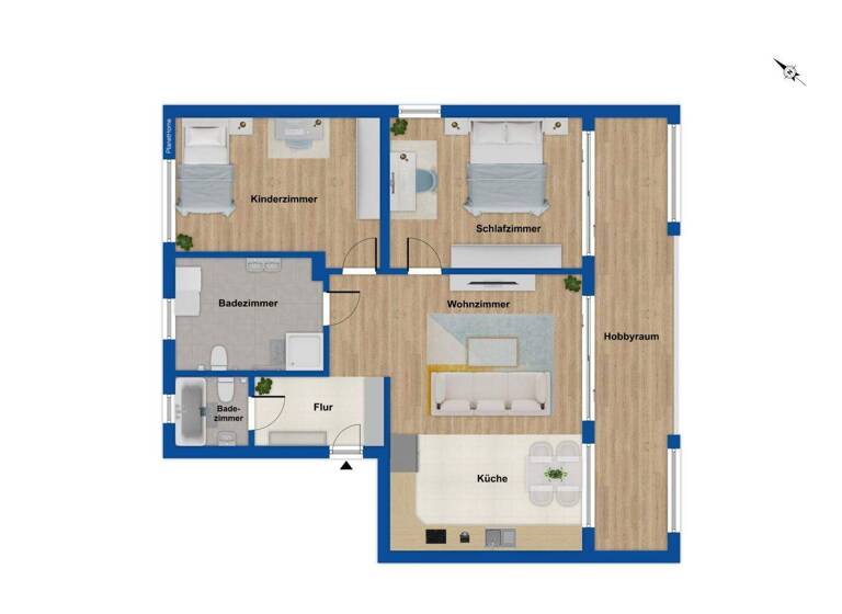 Wohnung zum Kauf 249.000 € 4 Zimmer 102,9 m² Hermeskeil 54411