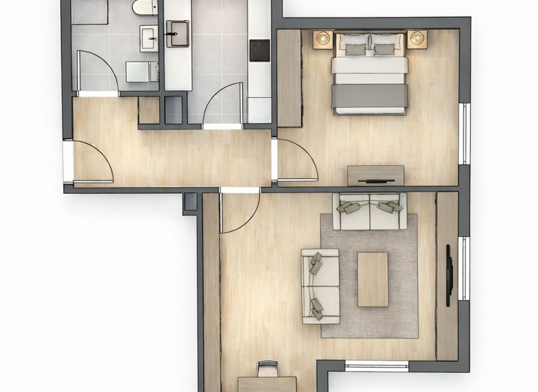 Wohnung zum Kauf 170.000 € 2 Zimmer 45 m² 3. Geschoss Ost Ludwigsburg 71640