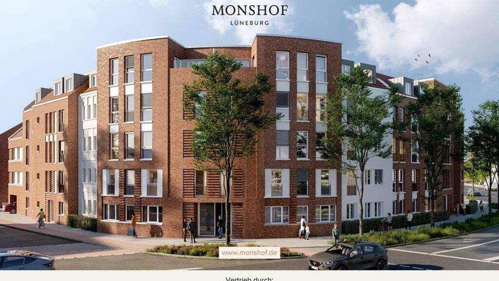 Wohnung zum Kauf - Erstbezug provisionsfrei 465.000 € 3 Zimmer 89,1 m² EG Rotes Feld Lüneburg 21335
