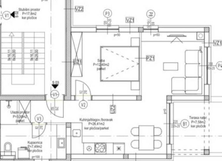 Wohnung zum Kauf 190.000 € 2 Zimmer 61 m² Brodarica, Sibenik - Okolica Sibenik