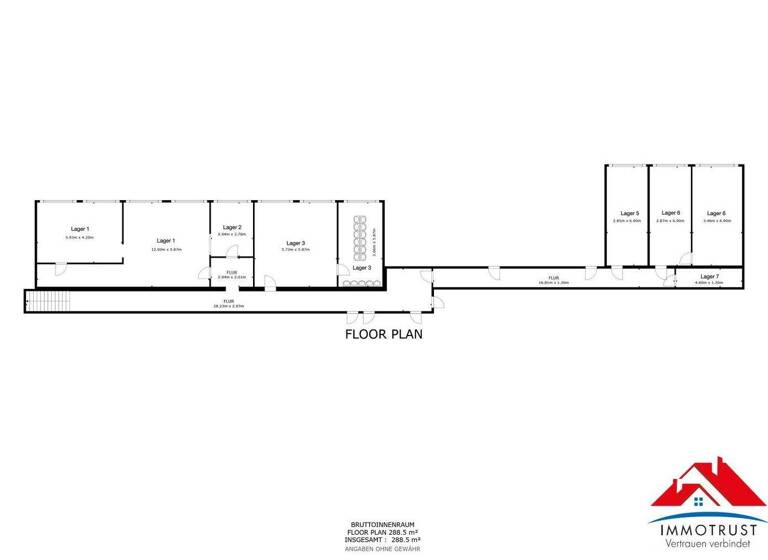 Lagerhalle zur Miete 158 € 19,7 m² Lagerfläche Innere Stadt Klagenfurt am Wörthersee 9020