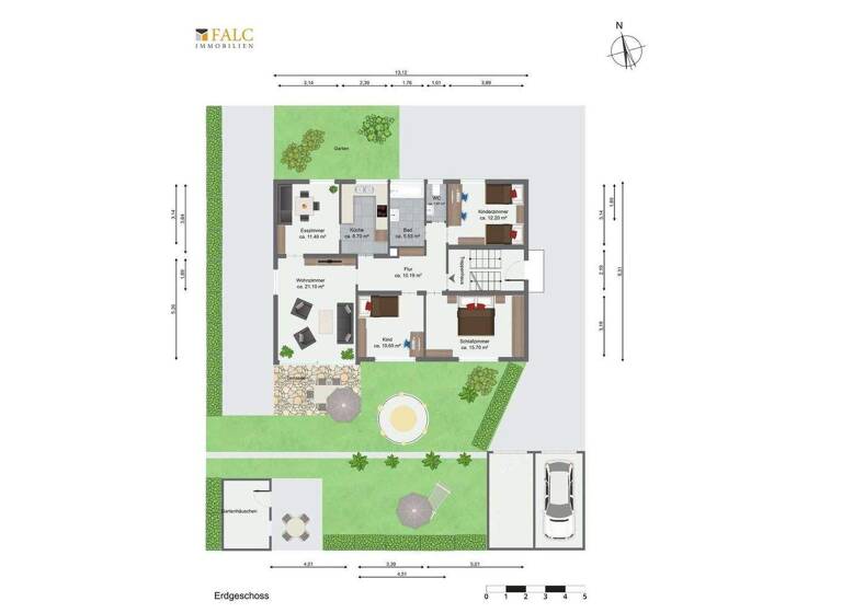 Wohnung zum Kauf 420.000 € 7 Zimmer 142 m² Böckingen Heilbronn 74080