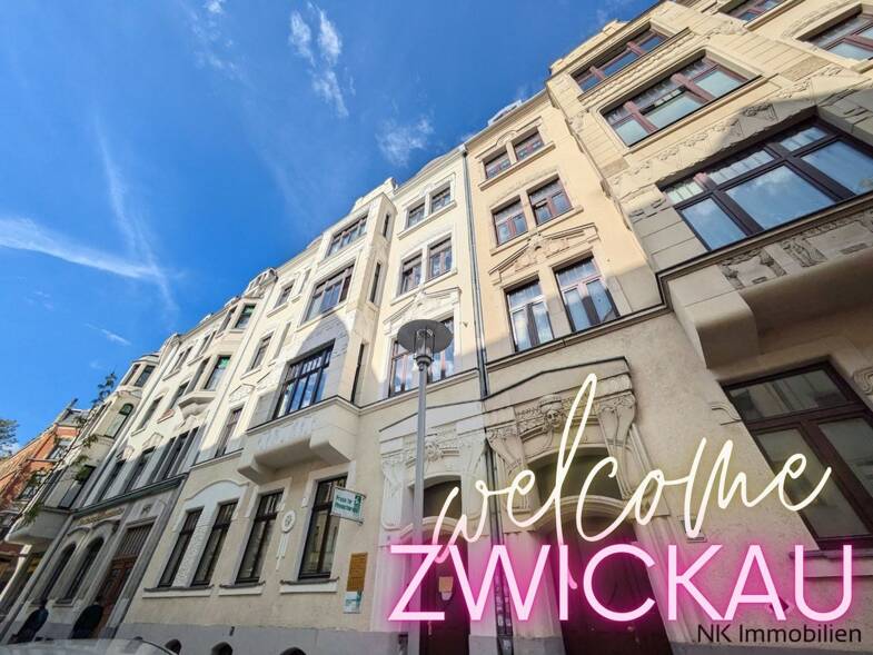 Wohnung zur Miete 270 € 2 Zimmer 55,2 m² Dachgeschoss, 5. Geschoss Poetenweg 26 Mitte - Nord 123 Zwickau 08056