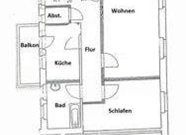 Wohnung zur Miete 490 € 2 Zimmer 65,5 m² 1. Geschoss frei ab sofort Markt 9 Marienberg 09496
