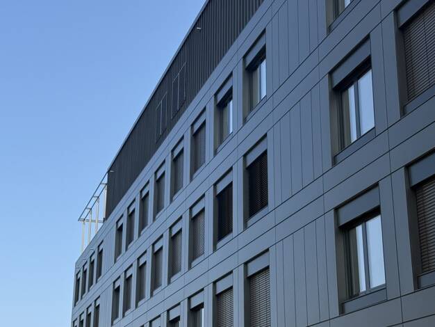 Bürofläche zur Miete - Erstbezug 1.187 m² Bürofläche teilbar ab 160 m² Nikola-Tesla-Str. 3 Kirchheim Heidelberg 69124