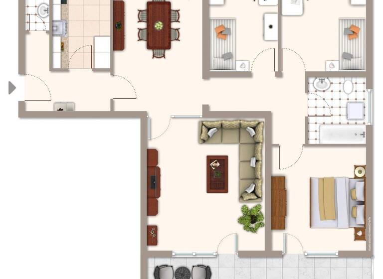 Wohnung zum Kauf 349.000 € 4,5 Zimmer 109 m² Weinheim 69469