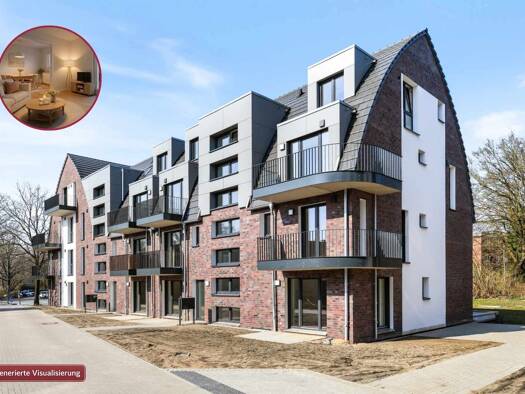 Wohnung zum Kauf - Erstbezug 699.000 € 2 Zimmer 94,8 m² Poppenbüttel Wandsbek 22399