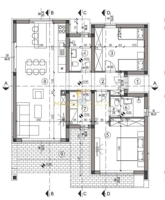 Grundstück zum Kauf 180.000 € 716 m²<br/>Grundstück Medulin 52203