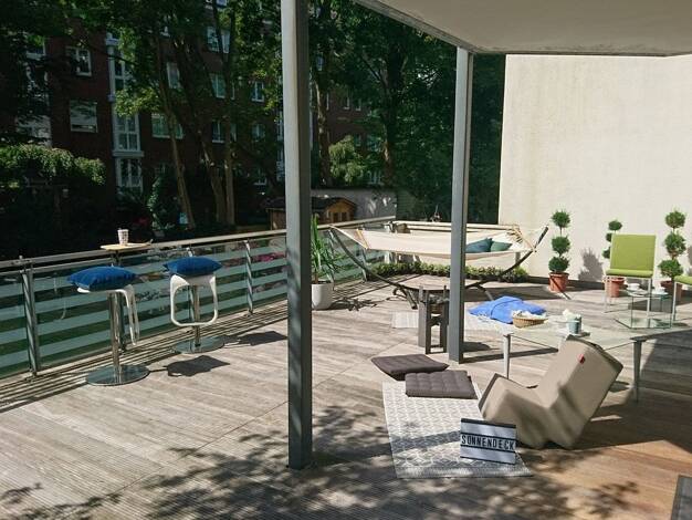 Terrassenwohnung zur Miete 2.330 € 3 Zimmer 110 m² EG frei ab 01.12.2026 Uhlenhorst Hamburg 22085