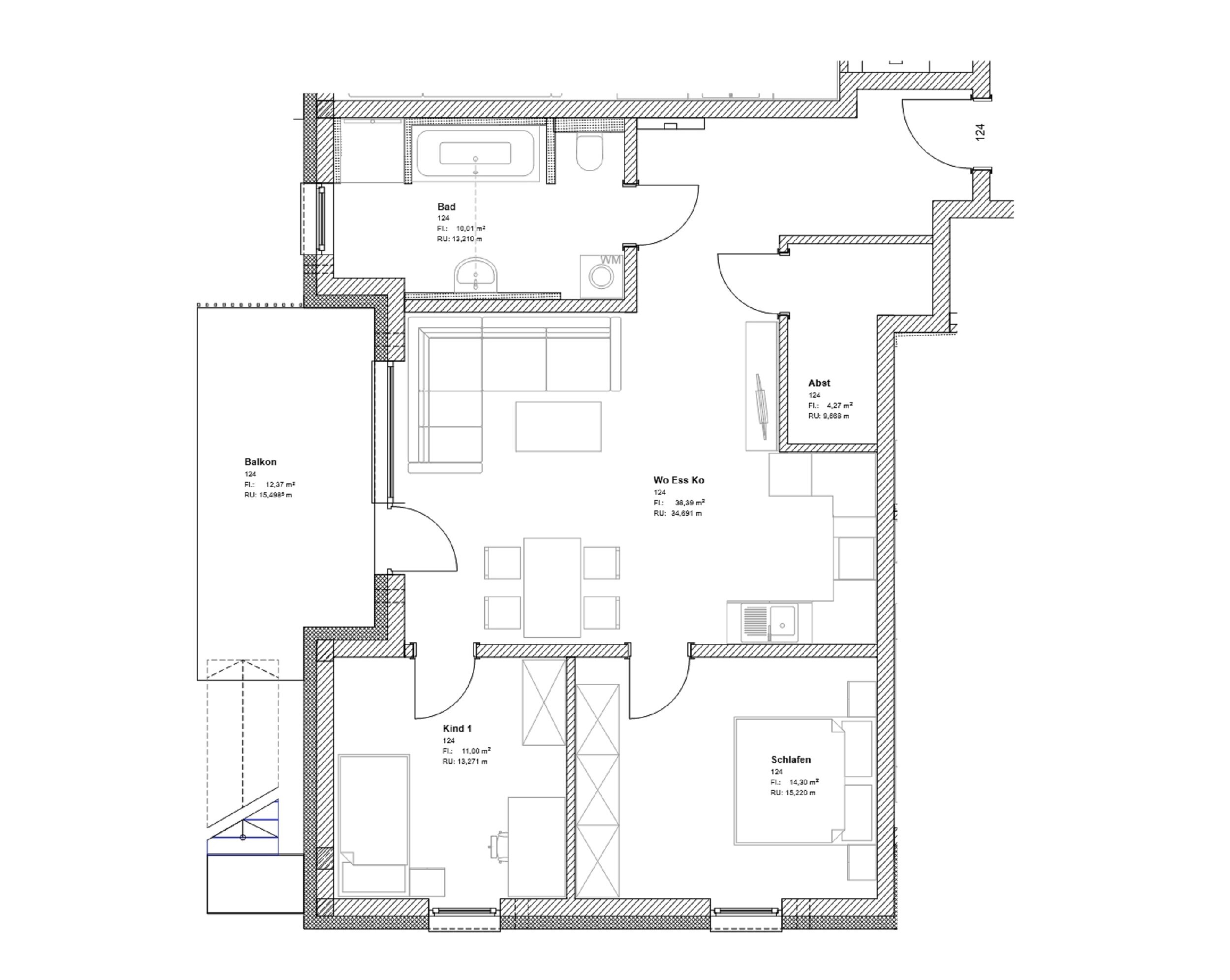 Wohnung zur Miete 930 € 3 Zimmer 84,2 m²<br/>Wohnfläche 2.<br/>Geschoss ab sofort<br/>Verfügbarkeit Gunzenhausen Gunzenhausen 91710