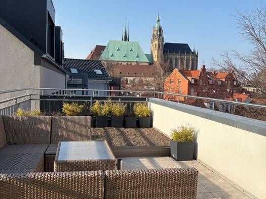 Wohnung zur Miete 980 € 2 Zimmer 75 m² Altstadt Erfurt / Altstadt 99084