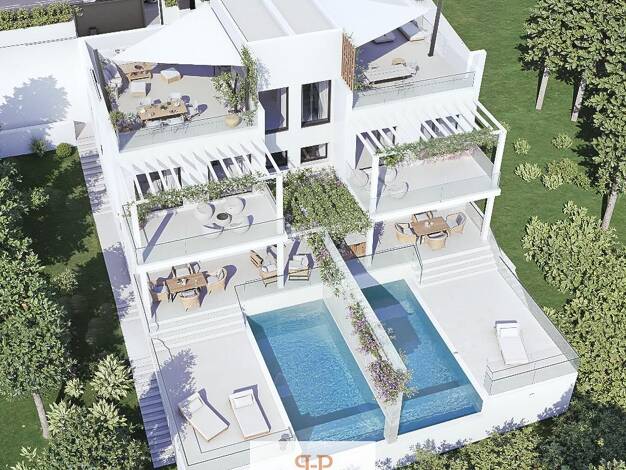 Doppelhaushälfte zum Kauf - Erstbezug provisionsfrei 1.690.000 € 4 Zimmer 210 m² frei ab 01.01.2027 Cala 07660.