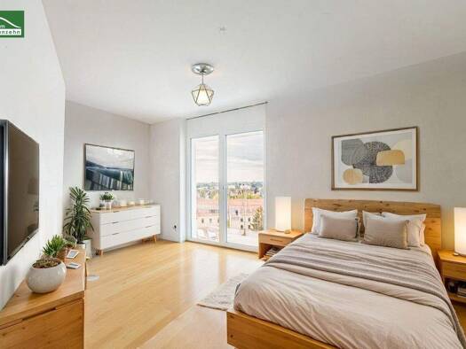 Wohnung zur Miete - Erstbezug 1.271 € 4 Zimmer 100,8 m² 11. Geschoss frei ab 01.05.2026 Kärntner Straße 1 Gries Graz 8020