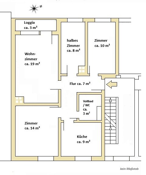 Wohnung zum Kauf als Kapitalanlage geeignet 325.000 € 3,5 Zimmer 72 m²<br/>Wohnfläche Eimsbüttel Hamburg 20257