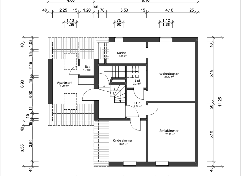 Studio zum Kauf 90.000 € 1 Zimmer 14 m² 2. Geschoss Manfort Leverkusen 51377