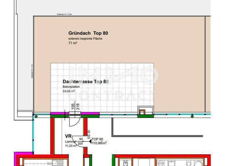 Wohnung zum Kauf - Erstbezug provisionsfrei 513.250 € 4 Zimmer 6. Geschoss Krems an der Donau 3500