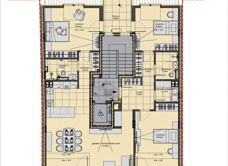 Studio zum Kauf 514.750 € 4 Zimmer 205,9 m² Plovdiv