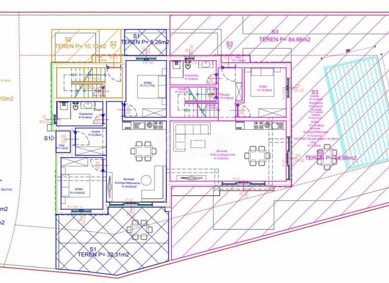 Wohnung zum Kauf 229.000 € 3 Zimmer 1. Geschoss Vodice 22211