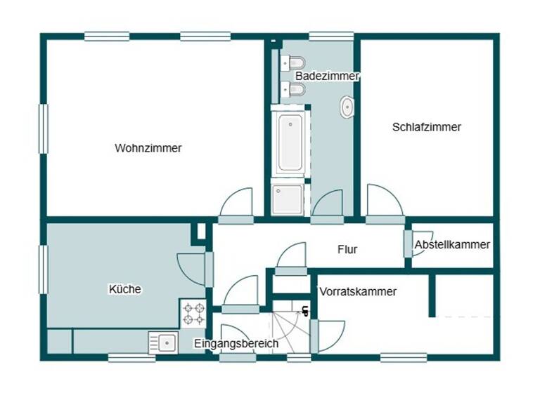 Einfamilienhaus zum Kauf 349.000 € 6 Zimmer 113,8 m² 748 m² Grundstück Brand Eckental 90542