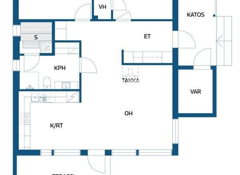 Einfamilienhaus zum Kauf 229.000 € 3 Zimmer 76 m² 3.559,5 m² Grundstück Marssisauvantie 6 Oulu 90670