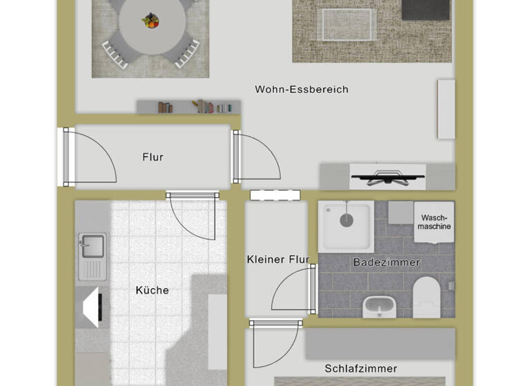 Wohnung zum Kauf 198.000 € 2 Zimmer 52 m² Innenstadt Ravensburg 88212