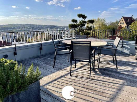 Maisonette zur Miete 2.550 € 3 Zimmer 121 m² 3. Geschoss frei ab sofort Ost Stuttgart 70184