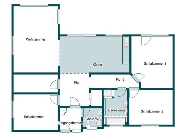 Einfamilienhaus zum Kauf 489.000 € 4 Zimmer 111,1 m² 733,1 m² Grundstück Klausdorf Altenholz 24161