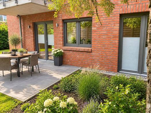 Terrassenwohnung zur Miete 790 € 2 Zimmer 55 m² frei ab sofort Jahnstraße Harsefeld Harsefeld 21698