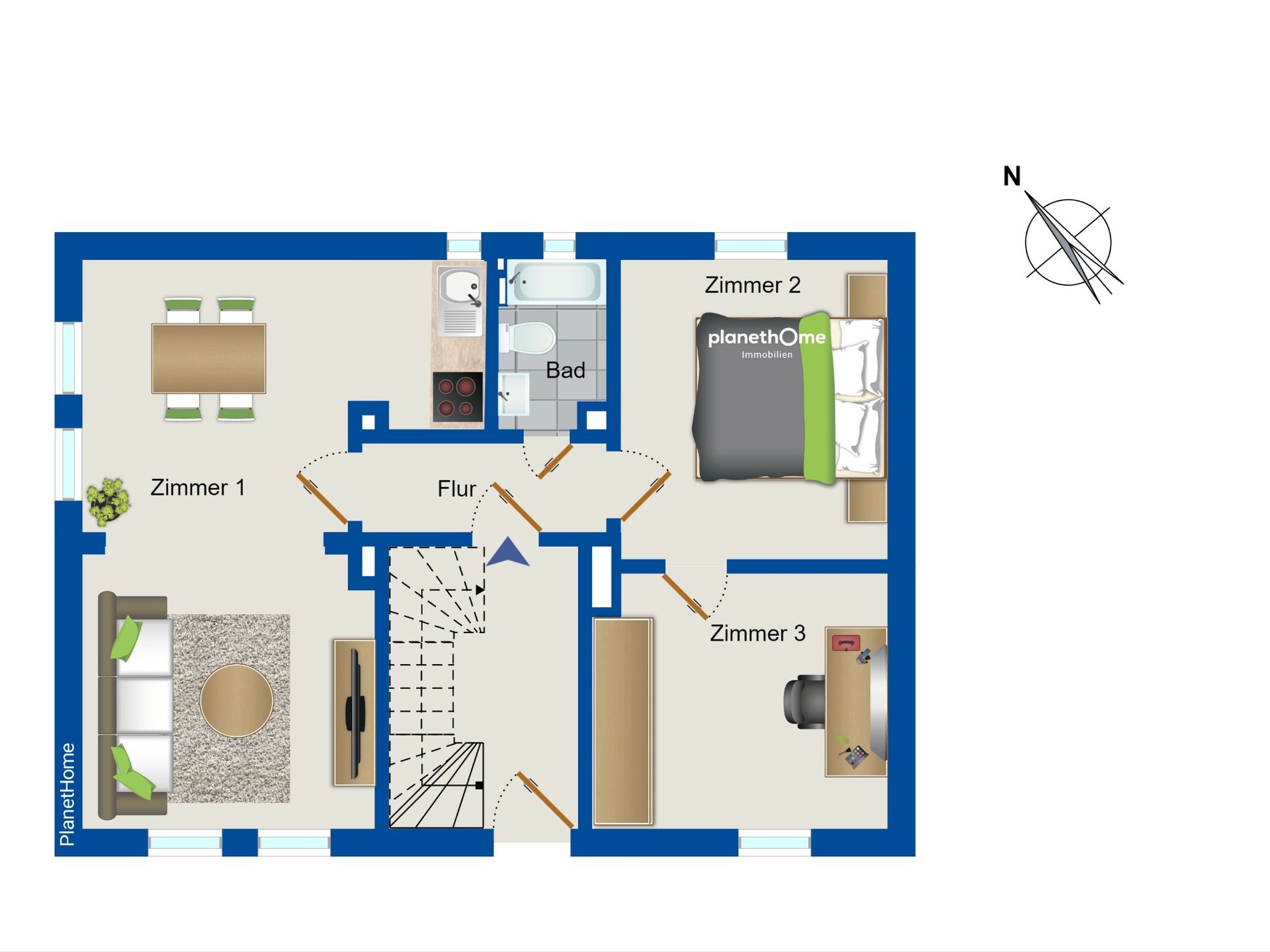 Doppelhaushälfte zum Kauf 324.000 € 8 Zimmer 139 m²<br/>Wohnfläche 300 m²<br/>Grundstück Philippienenhof / Warteberg Kassel 34127