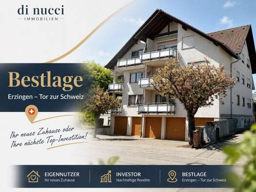 Wohnung zum Kauf 209.000 € 2 Zimmer 67,2 m² Erzingen Klettgau 79771