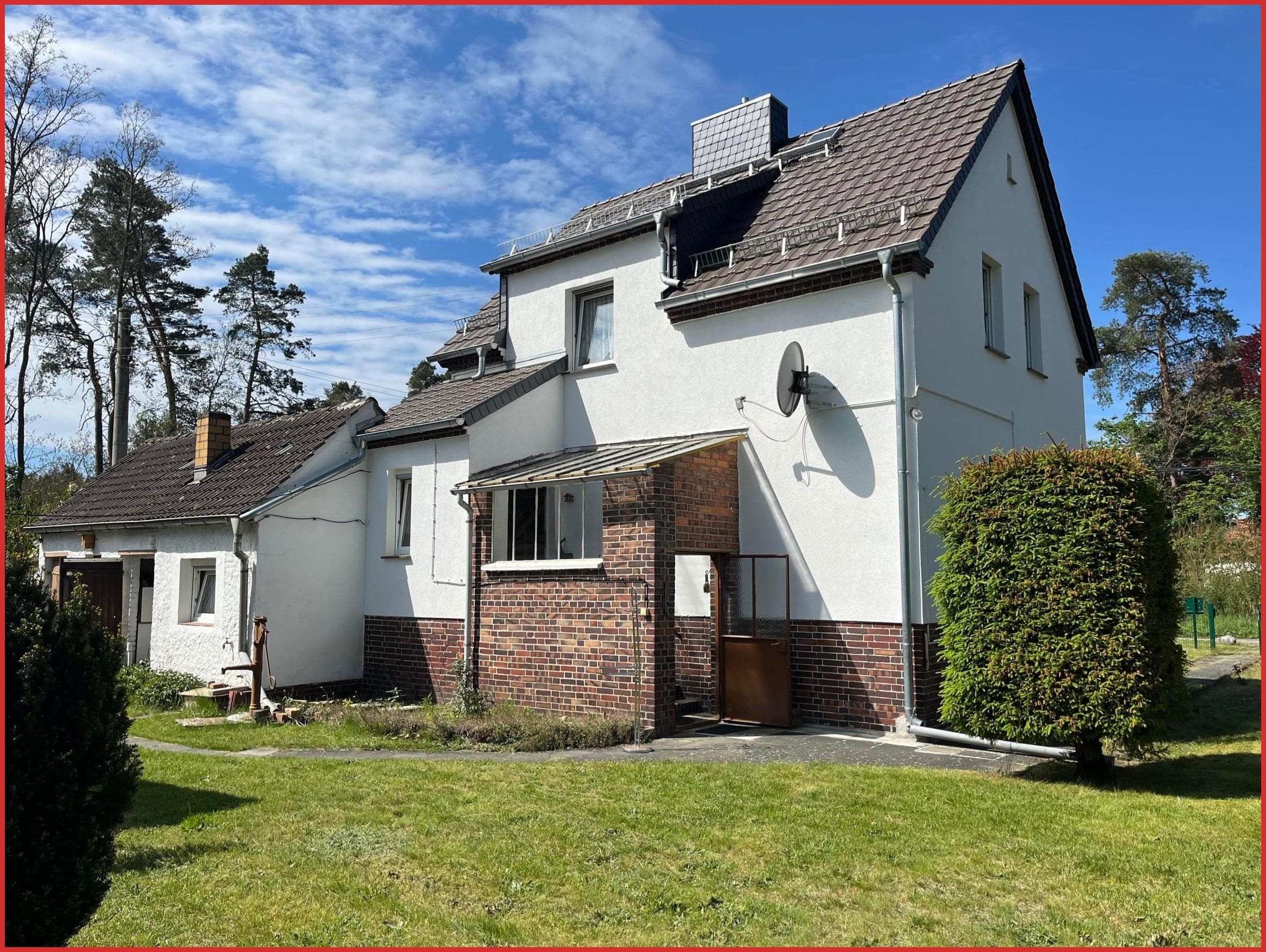 Einfamilienhaus zum Kauf 108.000 € 4 Zimmer 95 m²<br/>Wohnfläche 462 m²<br/>Grundstück ab sofort<br/>Verfügbarkeit Pechhütte Finsterwalde 03238