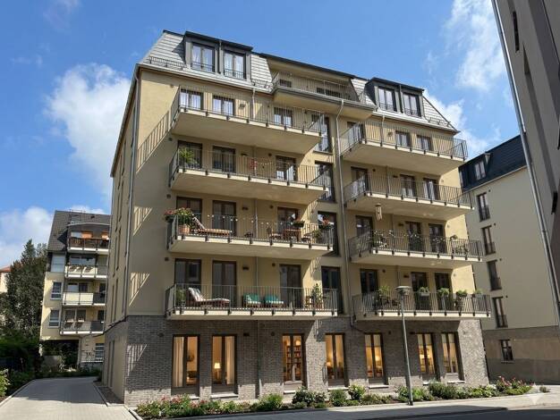 Wohnung zur Miete - Erstbezug 1.529 € 5 Zimmer 109,9 m² 2. Geschoss frei ab 01.08.2026 Eichendorffstraße 3 Löbtau-Nord Dresden 01159